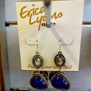 Erica Lyons new Gold earrings